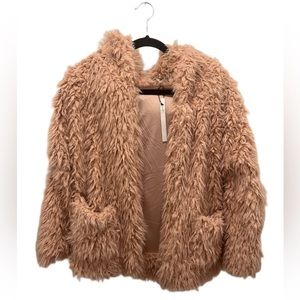 Love Tree Furry Jacket